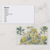 Nasturtia en Daisies: 1.Nasturtium-indicator; 2.B. Visitekaartje (Voorkant / Achterkant)