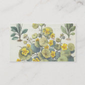 Nasturtia en Daisies: 1.Nasturtium-indicator; 2.B. Visitekaartje (Achterkant)