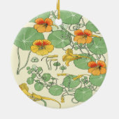  Nasturtia Keramisch Ornament (Achterkant)
