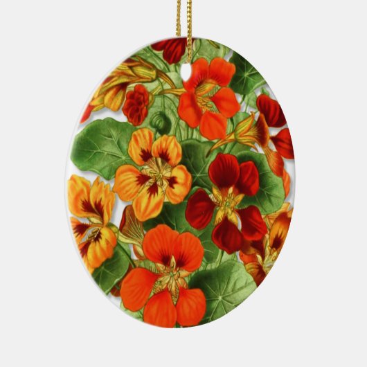  Nasturtia Keramisch Ornament (Rechts)