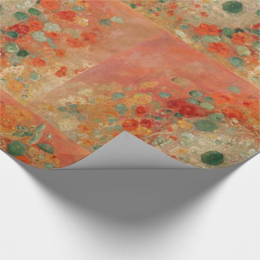 Nasturtica van Odilon Redon Cadeaupapier (Hoek)