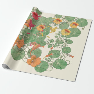 Nasturticum | Antiek lithograaf 1896 Verpakking Cadeaupapier