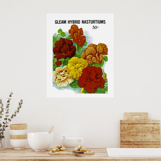 Nasturticum Poster (Keuken)