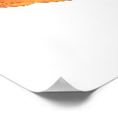 Nasturtium bloem, Japanse ukiyo kunst Poster (Hoek)