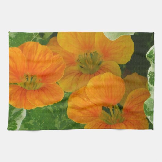 Nasturtium Dish Towel Theedoek