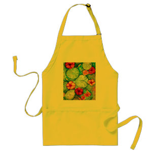 "Nasturtium Fantasy" Standaard Schort