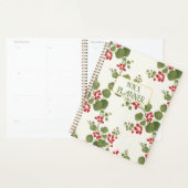 Nasturtium Flowers Cream Weekly Planner (Display)