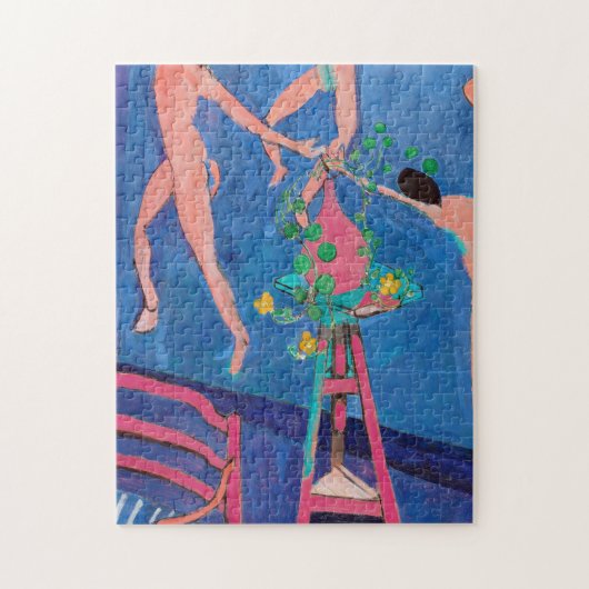 Nasturtium Flowers in de Atelier, Matisse Legpuzzel (Verticaal)