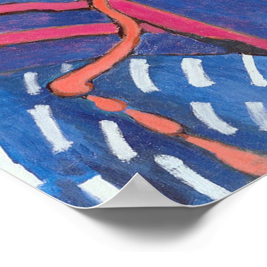 Nasturtium Flowers in de Atelier, Matisse Poster (Hoek)