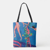 Nasturtium Flowers in de Atelier, Matisse Tote Bag (Achterkant)