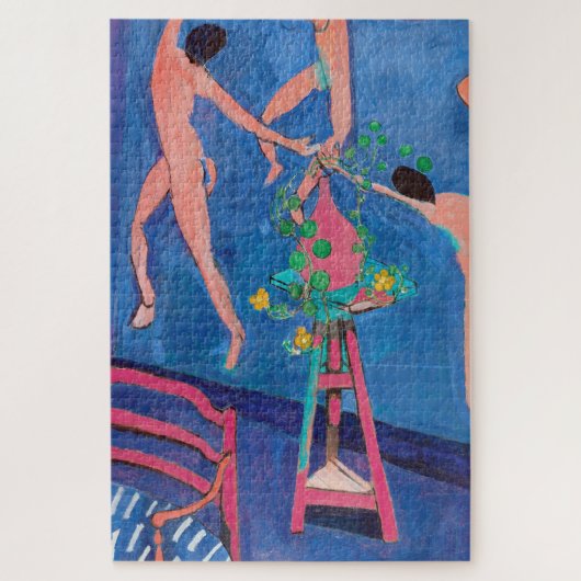 Nasturtium Flowers in the Atelier, Matisse Legpuzzel (Verticaal)