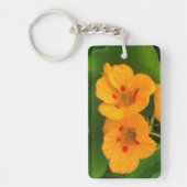 Nasturtium Flowers Sleutelhanger (Voorkant)