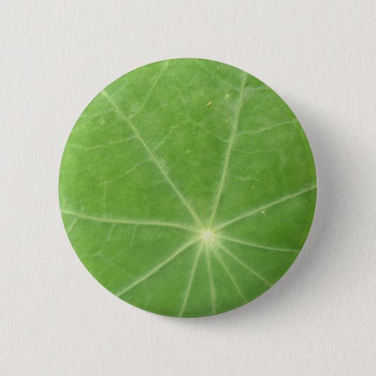 Nasturtium Leaf Button (Voorkant)