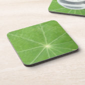 Nasturtium Leaf Cork Onderzetter (Linkerzijde)
