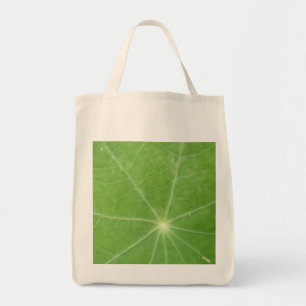 Nasturtium Leaf Organic Grocery Canvas tas