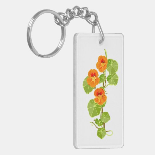Nasturtium Sleutelhanger (Voorkant Links)