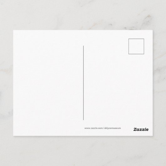 Nasturtium van Tanigami Konan Briefkaart (Achterkant)