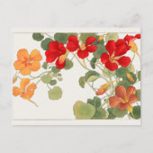 Nasturtium van Tanigami Konan Briefkaart (Voorkant)