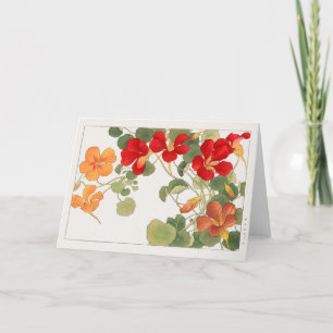 Nasturtium van Tanigami Konan Kaart