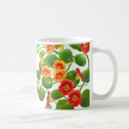 Nasturtium Vines Coffee Mok