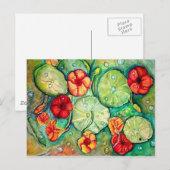 Nasturtium Water Fantasy Briefkaart (Voorkant / Achterkant)