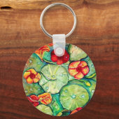 Nasturtium Water Fantasy Sleutelhanger (Voorkant)
