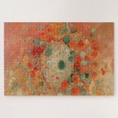 Nasturtiums (1905) van Odilon Redon Legpuzzel (Horizontaal)