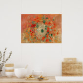 Nasturtiums (1905) van Odilon Redon Poster (Keuken)