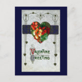Nasturtiums Valentijn Feestdagenkaart (Voorkant)