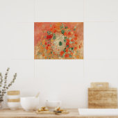 Nasturtiums van Odilon Redon  Floral Poster (Keuken)