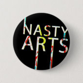 [ NASTY _ ARTS ] BUTTON (Voorkant)
