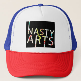 NASTY ARTS LOGO TRUCKER PET