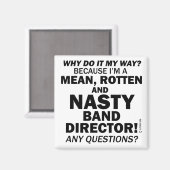 Nasty Band Director Magneet (Voorkant / Achterkant)