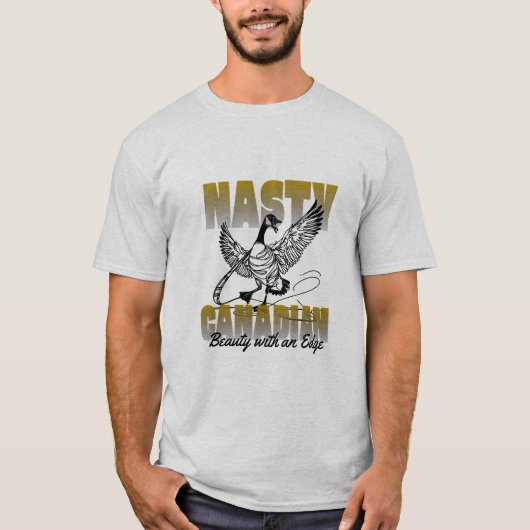 Nasty Canadian Canada Goose T-shirt (Voorkant)
