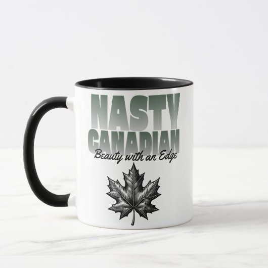 Nasty Canadian Maple Leaf Mok (Links)