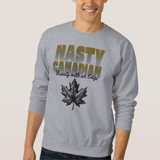 Nasty Canadian Maple Leaf Trui (Voorkant)
