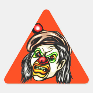 Nasty Evil Clown Sticker