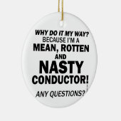 Nasty-geleider Keramisch Ornament (Rechts)