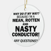 Nasty-geleider Keramisch Ornament (Links)