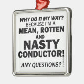 Nasty-geleider Metalen Ornament (Links)