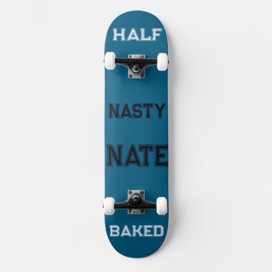 Nasty Nate Persoonlijk Skateboard (Voorkant)