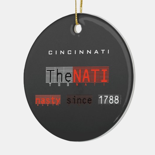 Nasty NATI (Cincinnati) Ornament (Links)