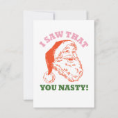 Nasty Santa, dat zag ik. (Voorkant)