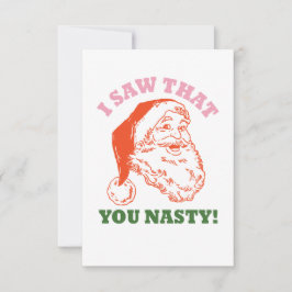 Nasty Santa, dat zag ik.