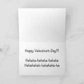 Nasty Snoep Hart Berichten Velentine's Day Kaart (Binnen)