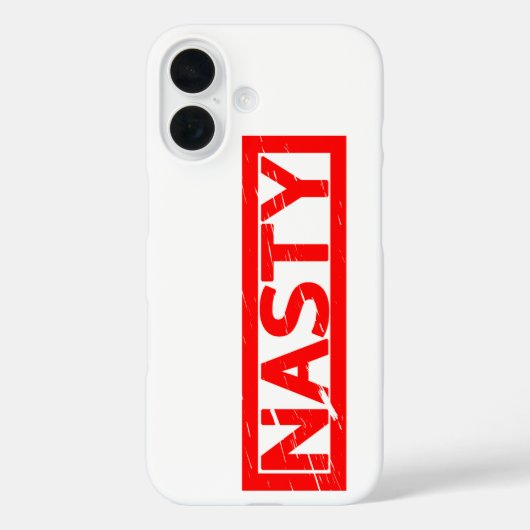 Nasty Stamp Case-Mate iPhone Case (Achterkant)