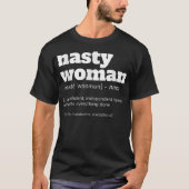 NASTY VROUW Definition T-shirt (Voorkant)