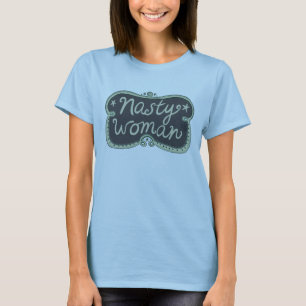 NASTY VROUW Handlettering Artwork T-shirt
