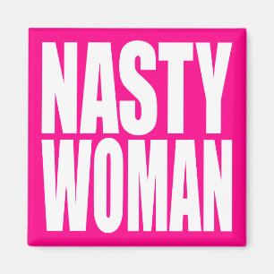 "NASTY VROUW" MAGNEET