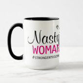 NASTY VROUW - Safety Pin - Sterker samen Mok (Links)